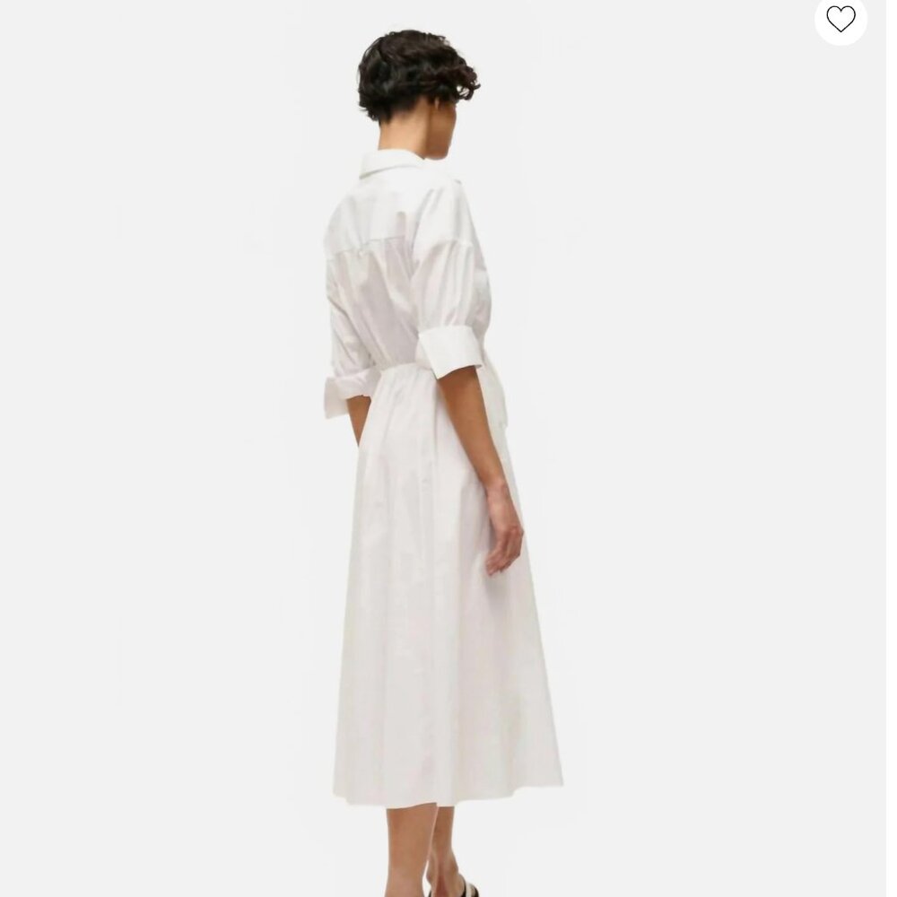 STAUD White Midi Shirt Dress - Picture 5 of 6